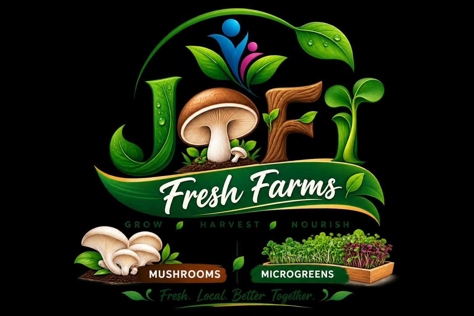 JOFI Fresh Farms logo
